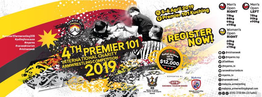 4th Premier 101 International Armwrestling Competition 2019
